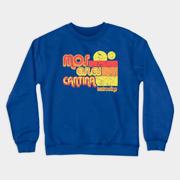 Mos Eisley Retro 2 Crewneck Sweatshirt by PopCultureShirts